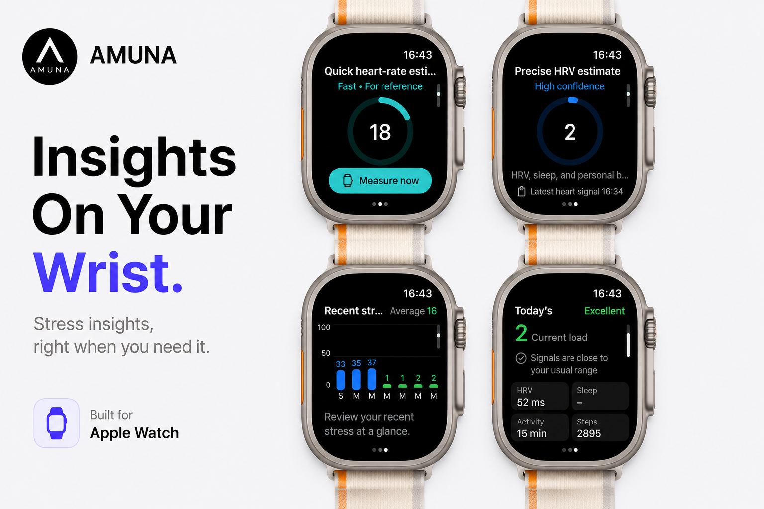 Flow Watch insights on Apple Watch